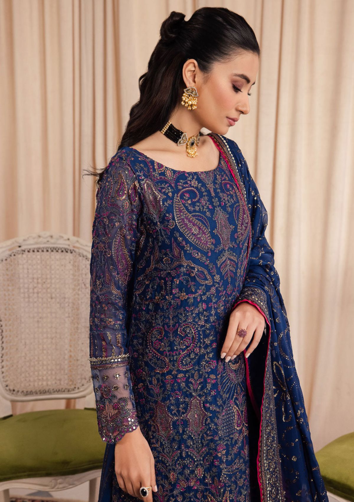 Iznik Organza Fancy