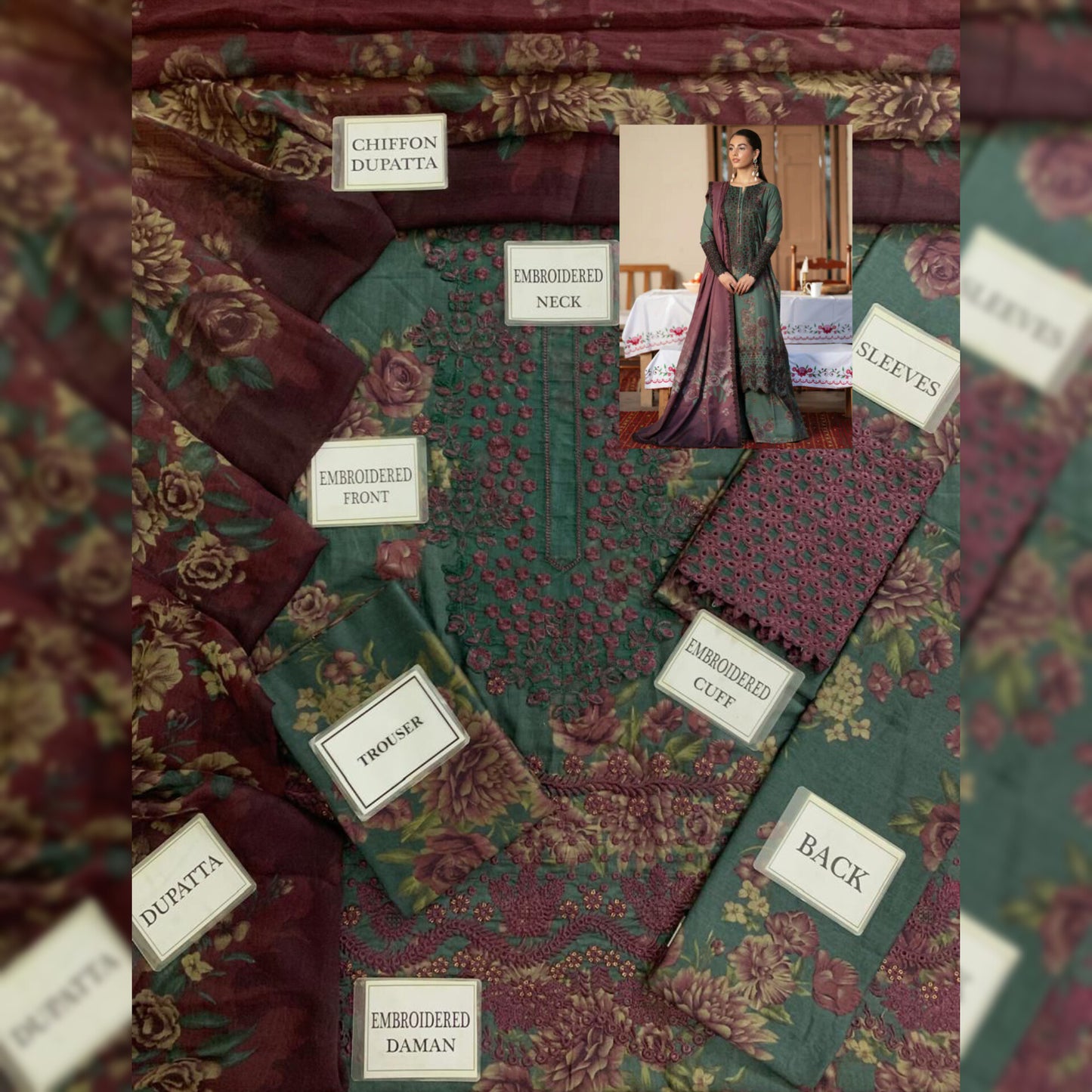 Iznik Lawn Fancy