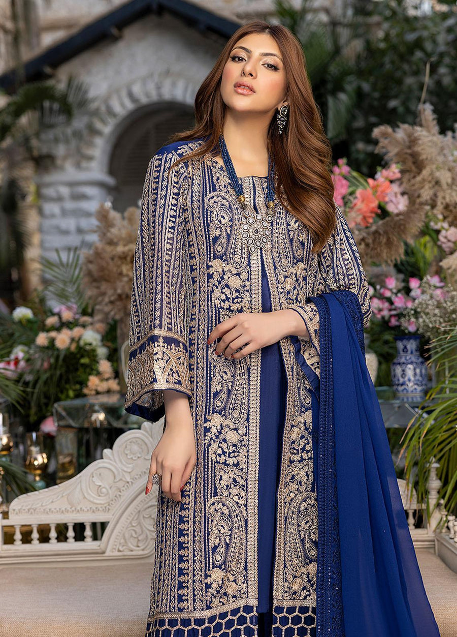 Azure Chiffon Fancy
