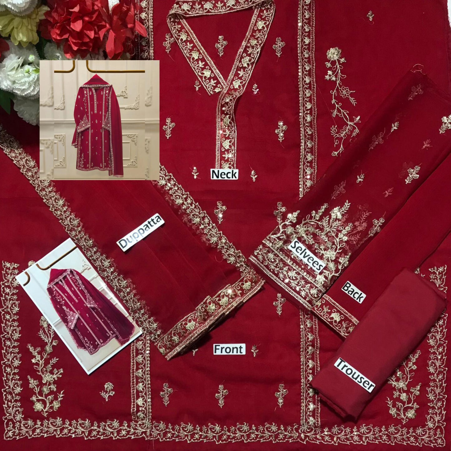 Agha Noor Chiffon Fancy