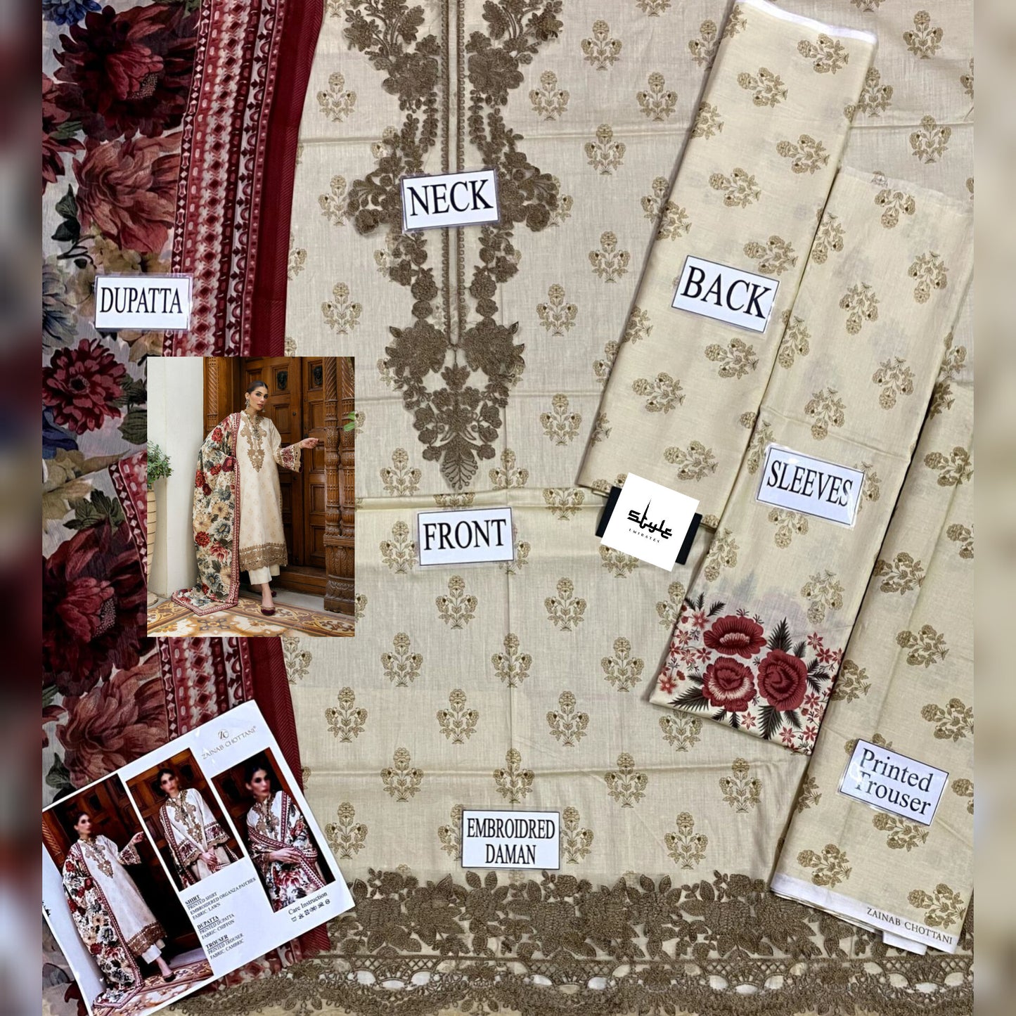 Zainab Chottani Lawn Fancy