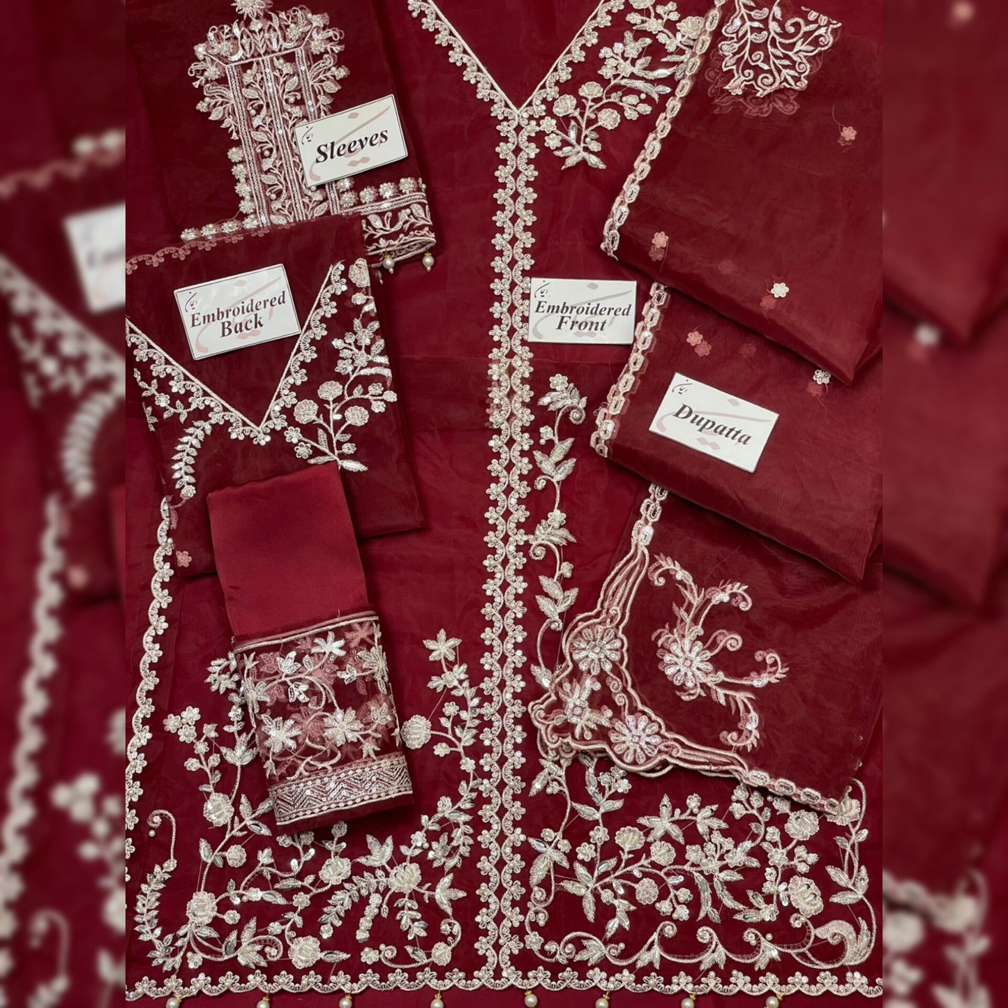 Agha Noor Organza Fancy