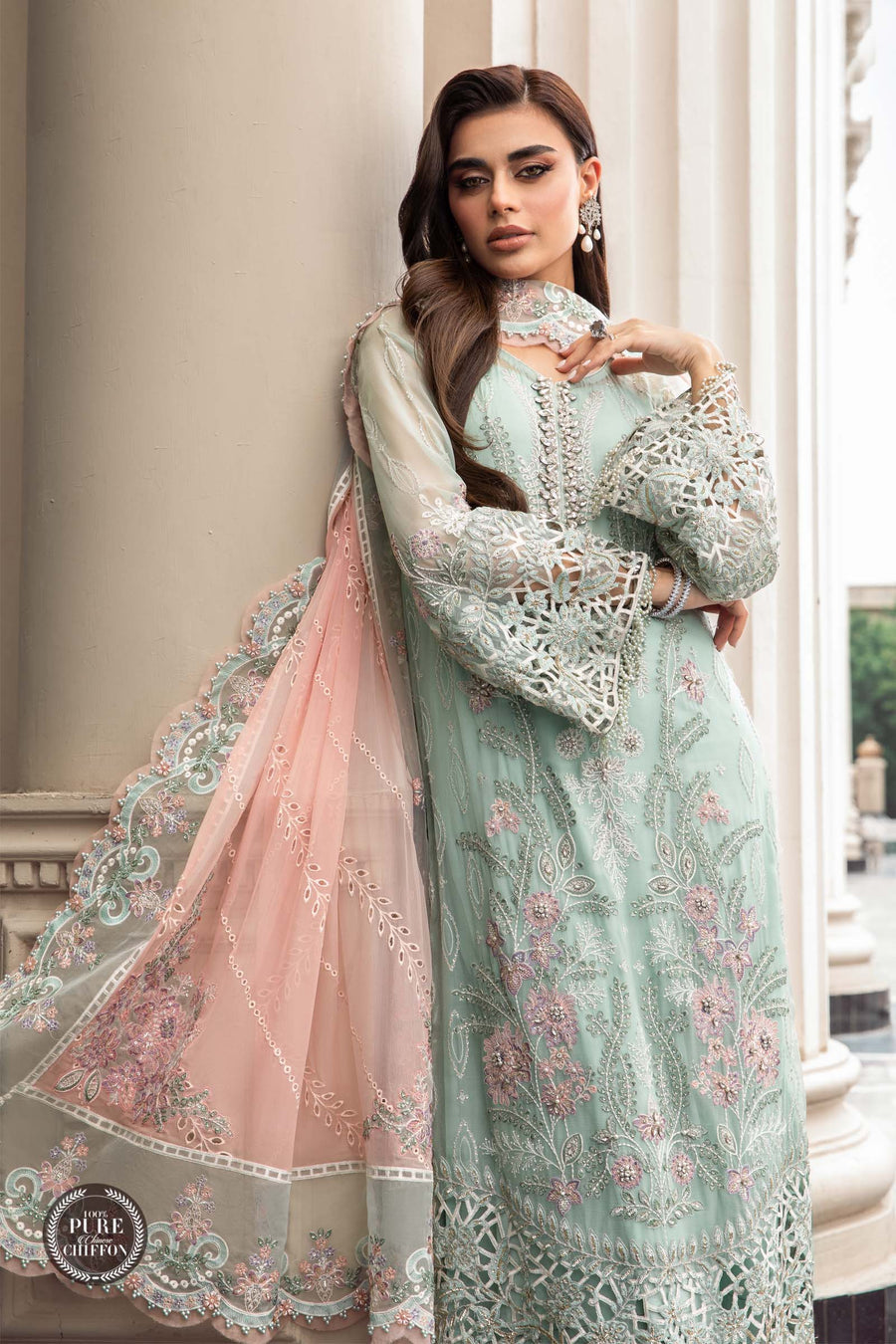 Maria B Chiffon Fancy