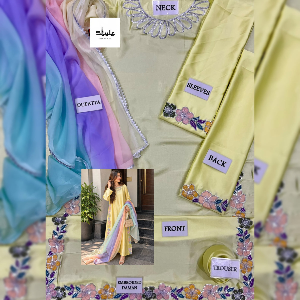 Kaftan Silk Fancy