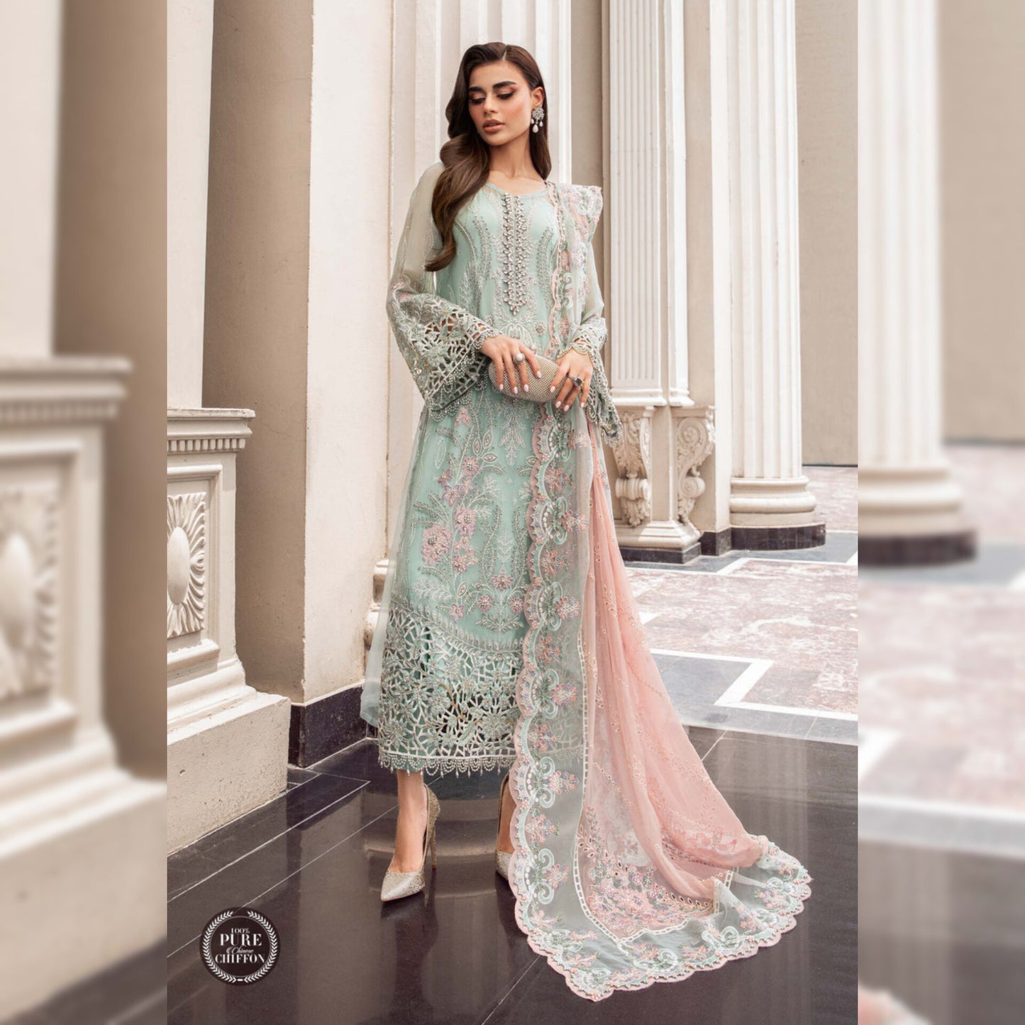 Maria B Chiffon Fancy