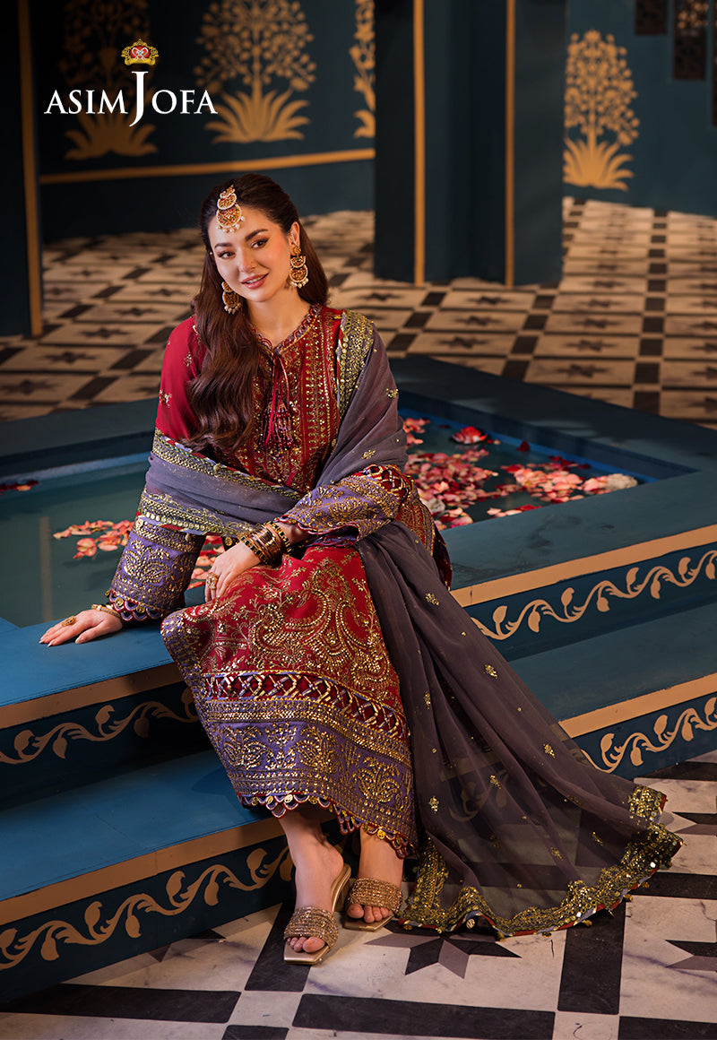 Asim Jofa Chiffon Fancy