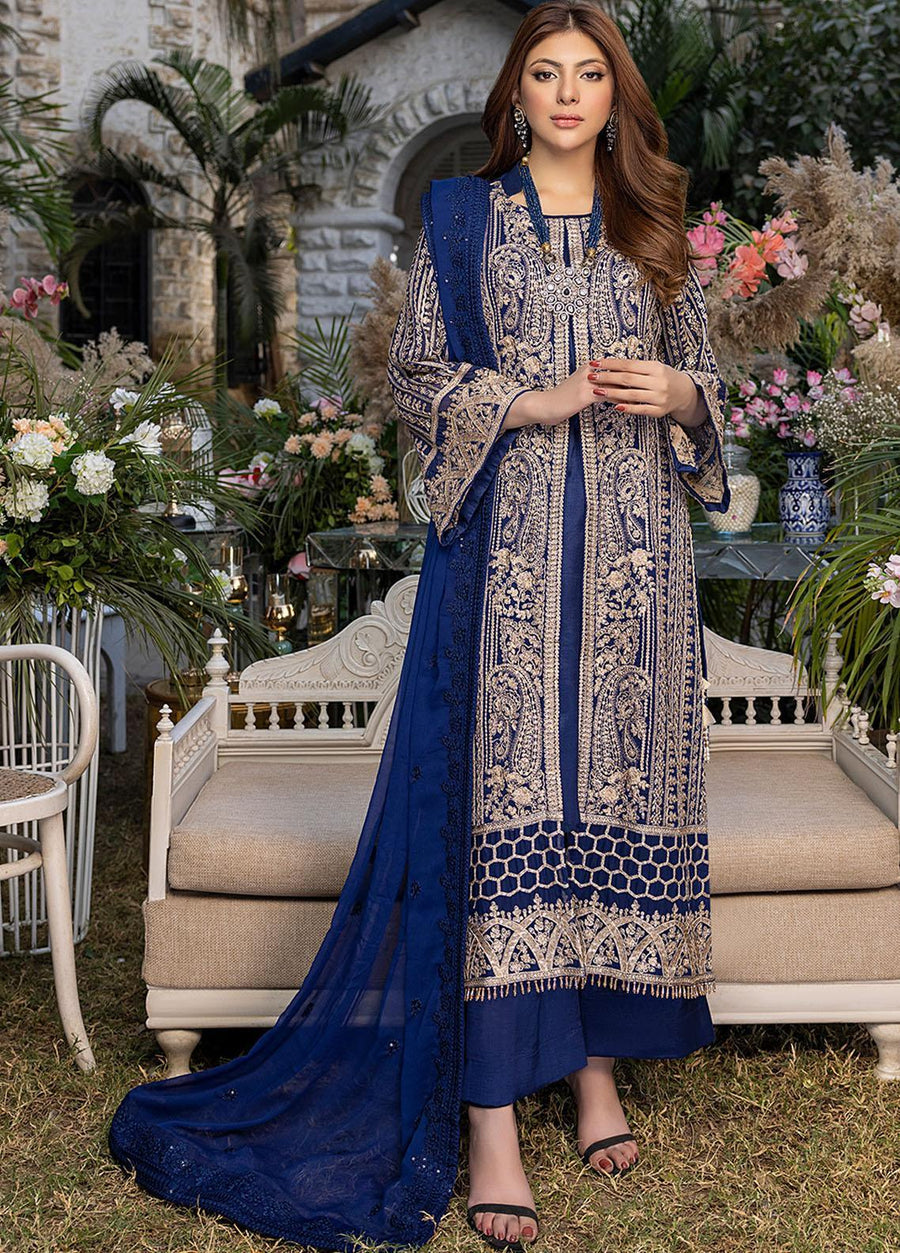 Azure Chiffon Fancy