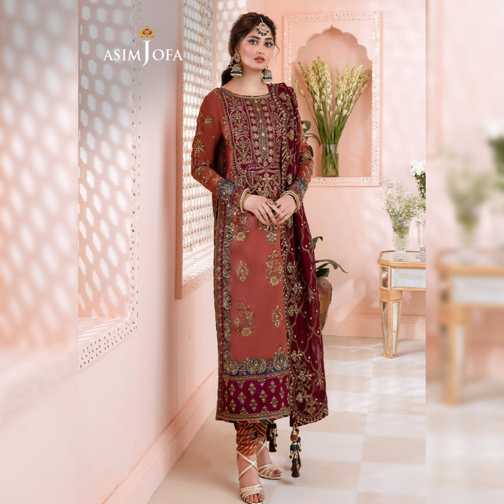 Asim Jofa Chiffon Fancy