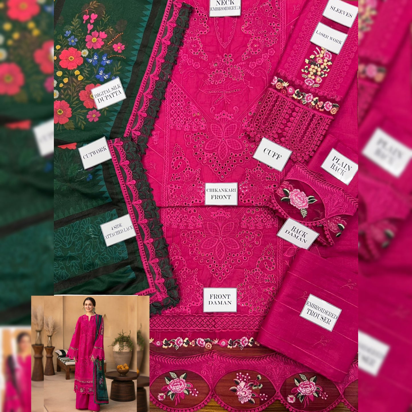 Saira Rizwan Lawn Fancy