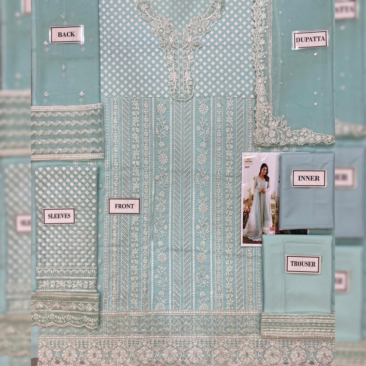 Azure Chiffon Fancy