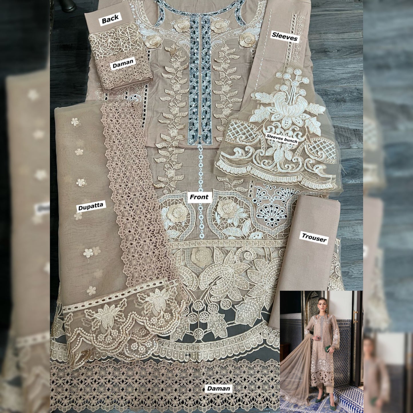Maria B Lawn Fancy