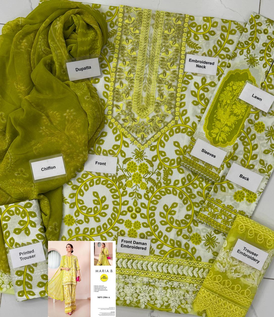 Maria B Lawn Fancy