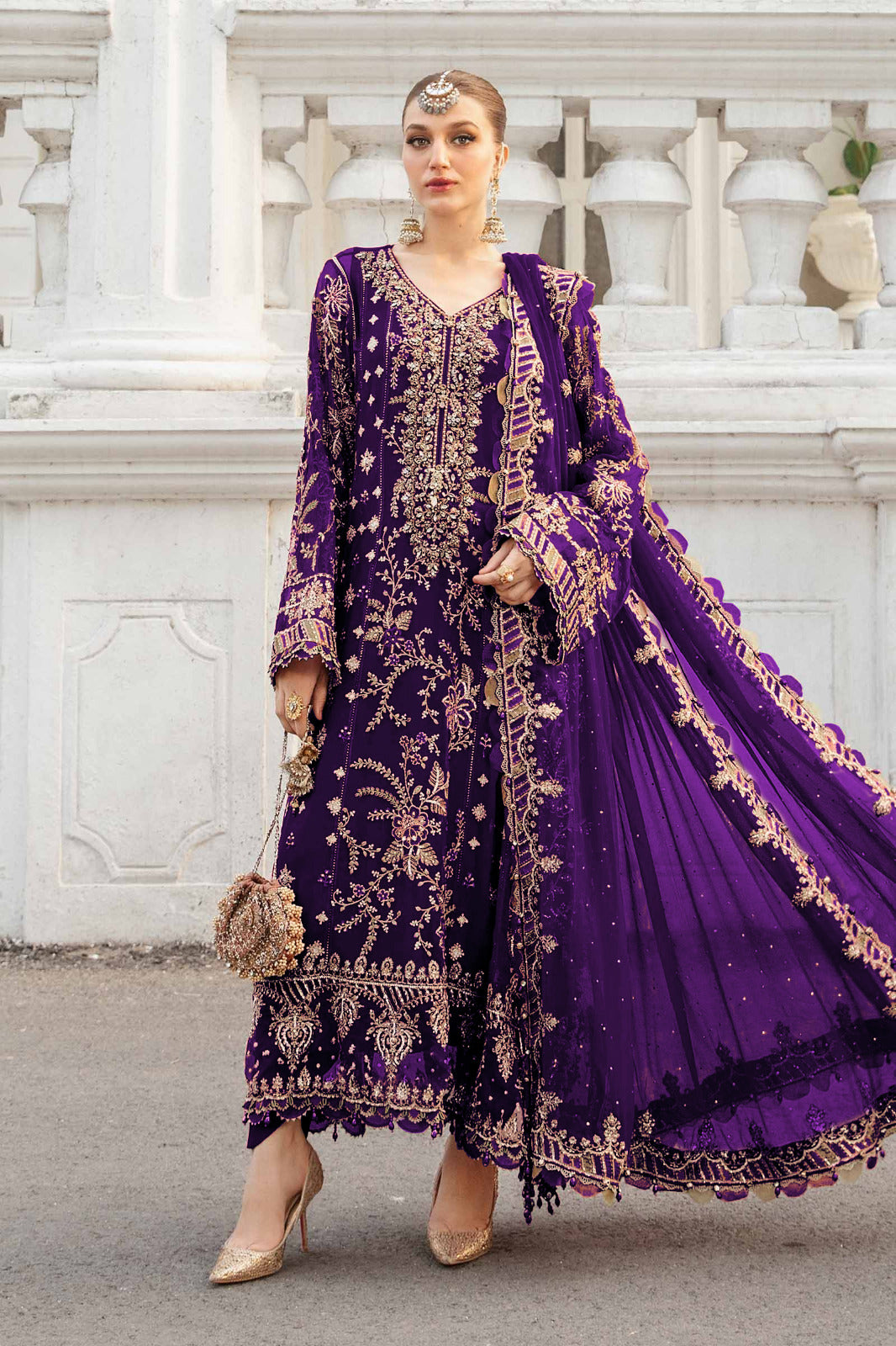Maria B Chiffon Fancy