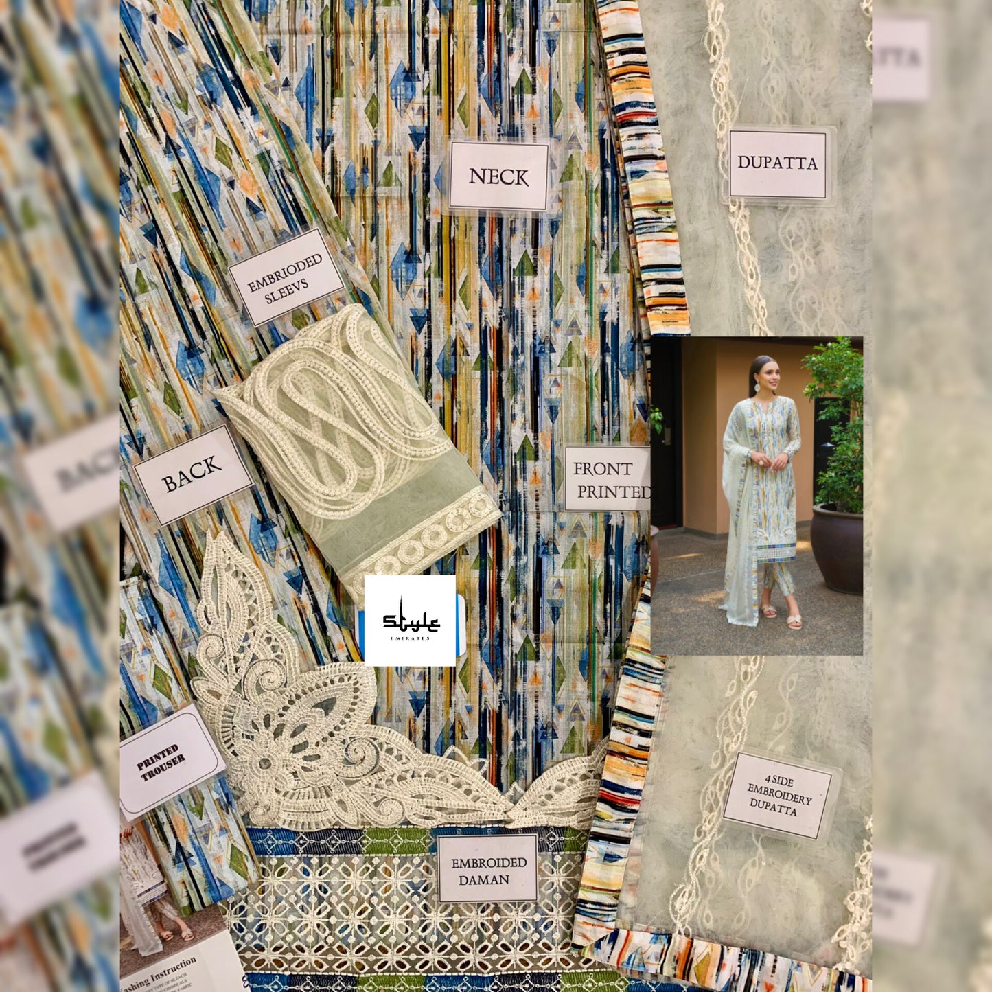Iznik Lawn Fancy