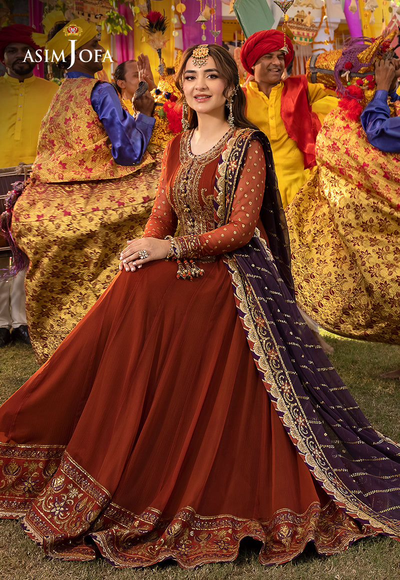 Asim Jofa Chiffon Fancy