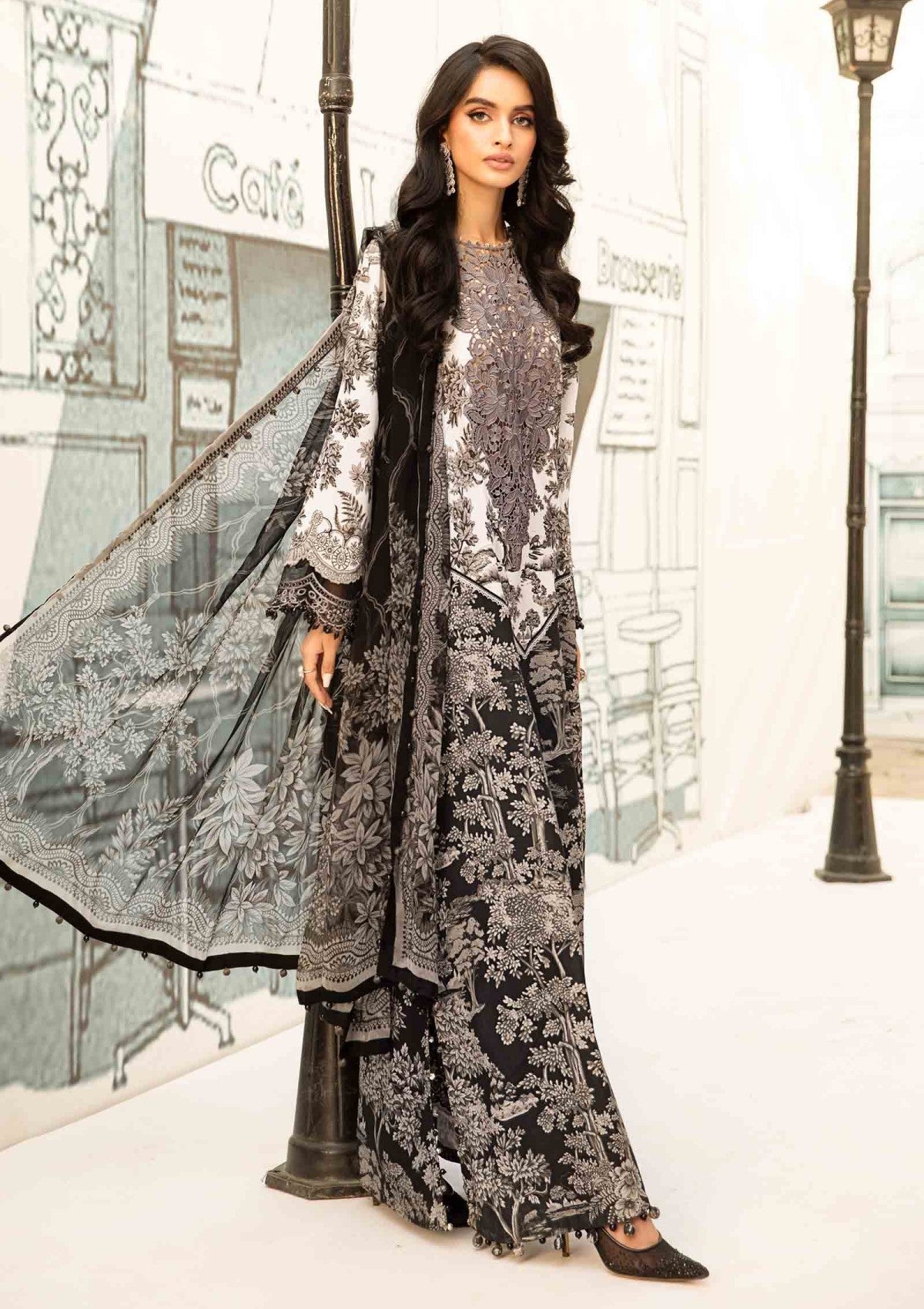 Maria B Lawn Fancy