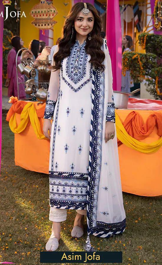Asim Jofa Chiffon Fancy