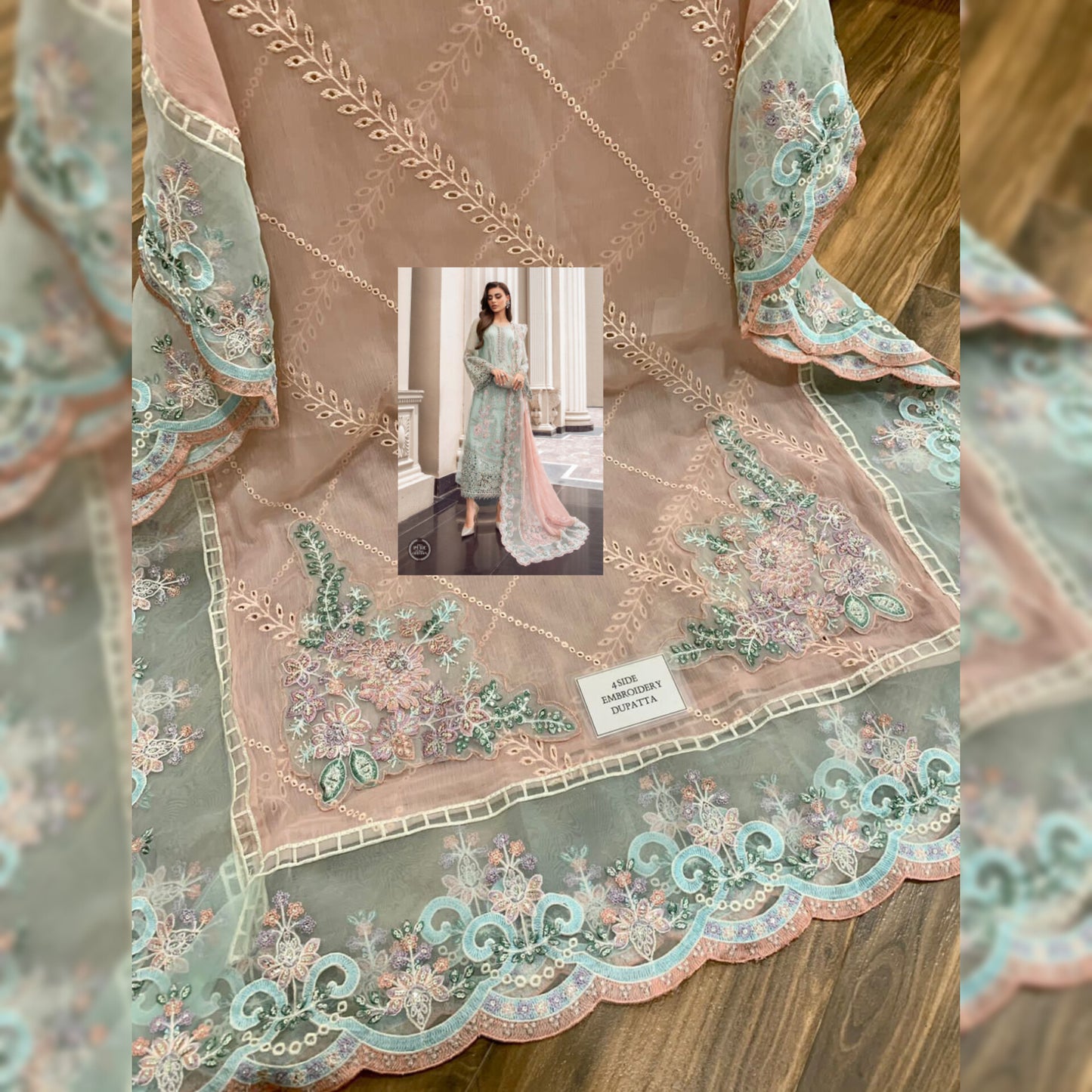 Maria B Chiffon Fancy