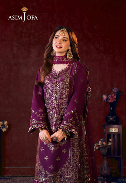 Asim Jofa Chiffon Fancy