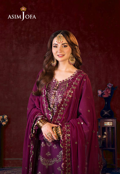 Asim Jofa Chiffon Fancy