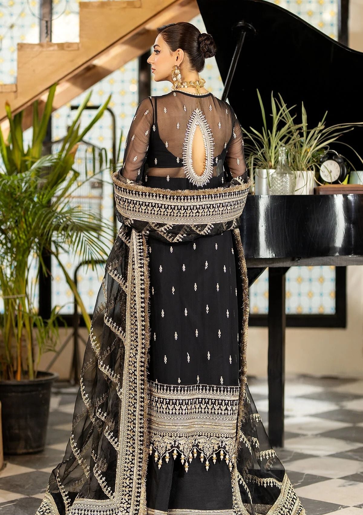 Afrozeh Chiffon Fancy