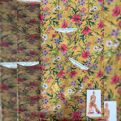 Zainab Chottani Cotton Silk Fancy