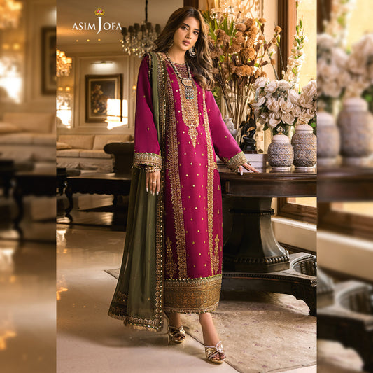 Asim Jofa Chiffon Fancy