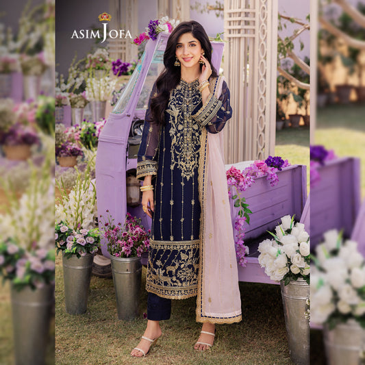 Asim Jofa Chiffon Fancy