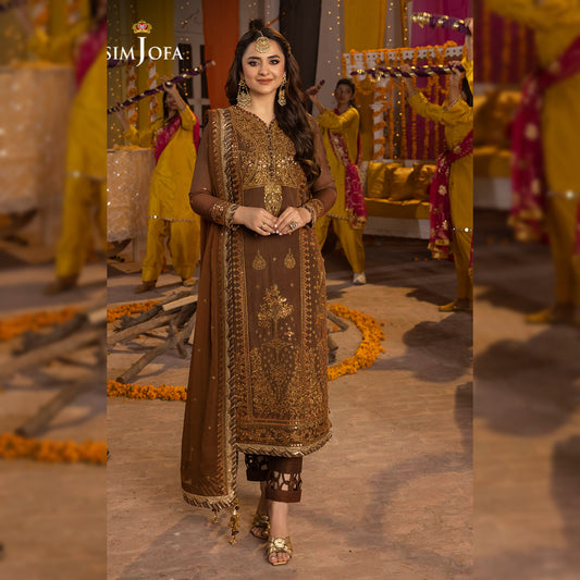 Asim Jofa Chiffon Fancy