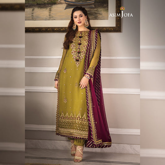 Asim Jofa Chiffon Fancy