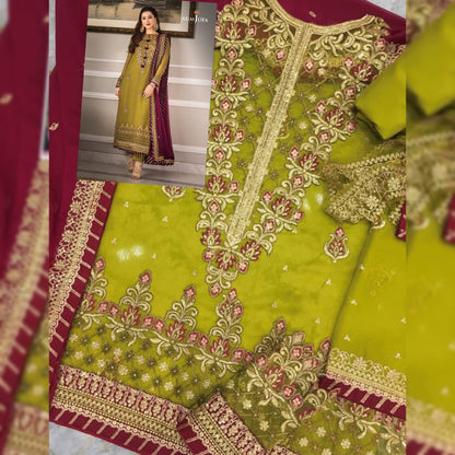 Asim Jofa Chiffon Fancy