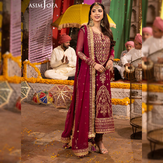 Asim Jofa Chiffon Fancy