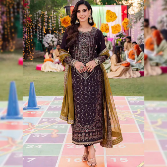 Asim Jofa Chiffon Fancy