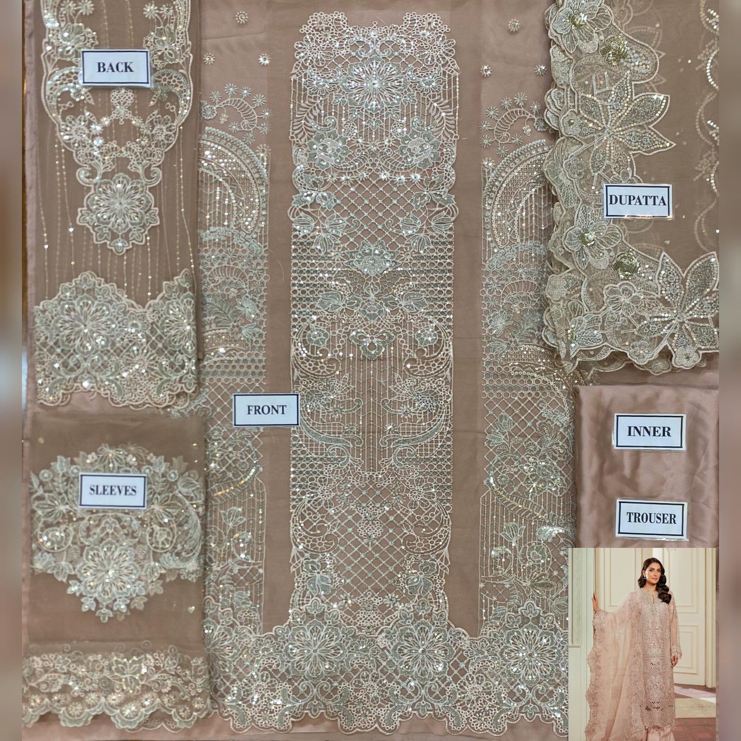 Baroque Organza Fancy