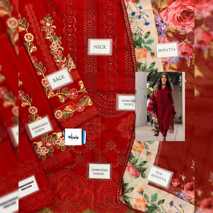 Crimson Lawn Fancy