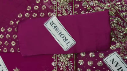 Haris Shakeel Chiffon Fancy