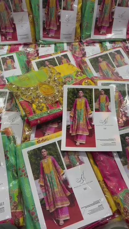 Ansab Jahangir Lawn Fancy