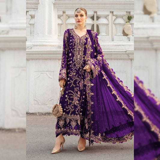 Maria B Chiffon Fancy
