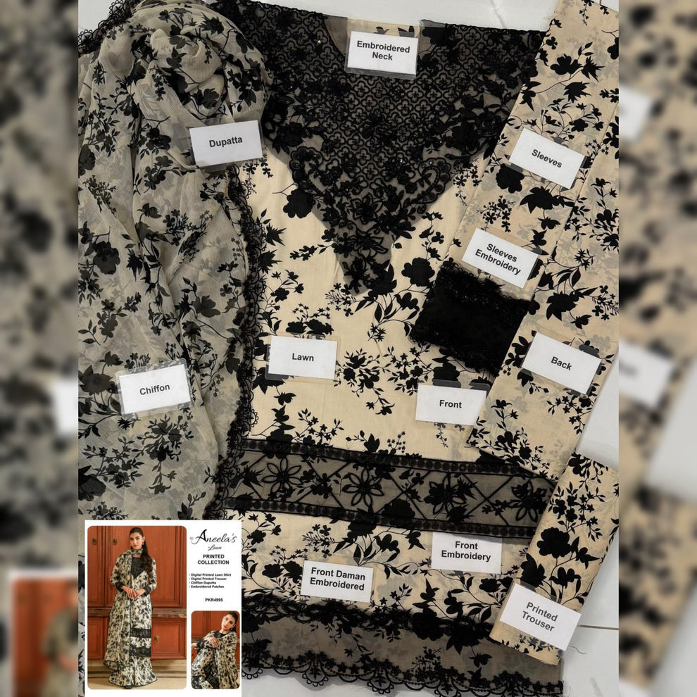 Aneela Lawn Fancy