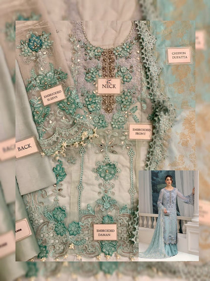 Maria B Chiffon Fancy
