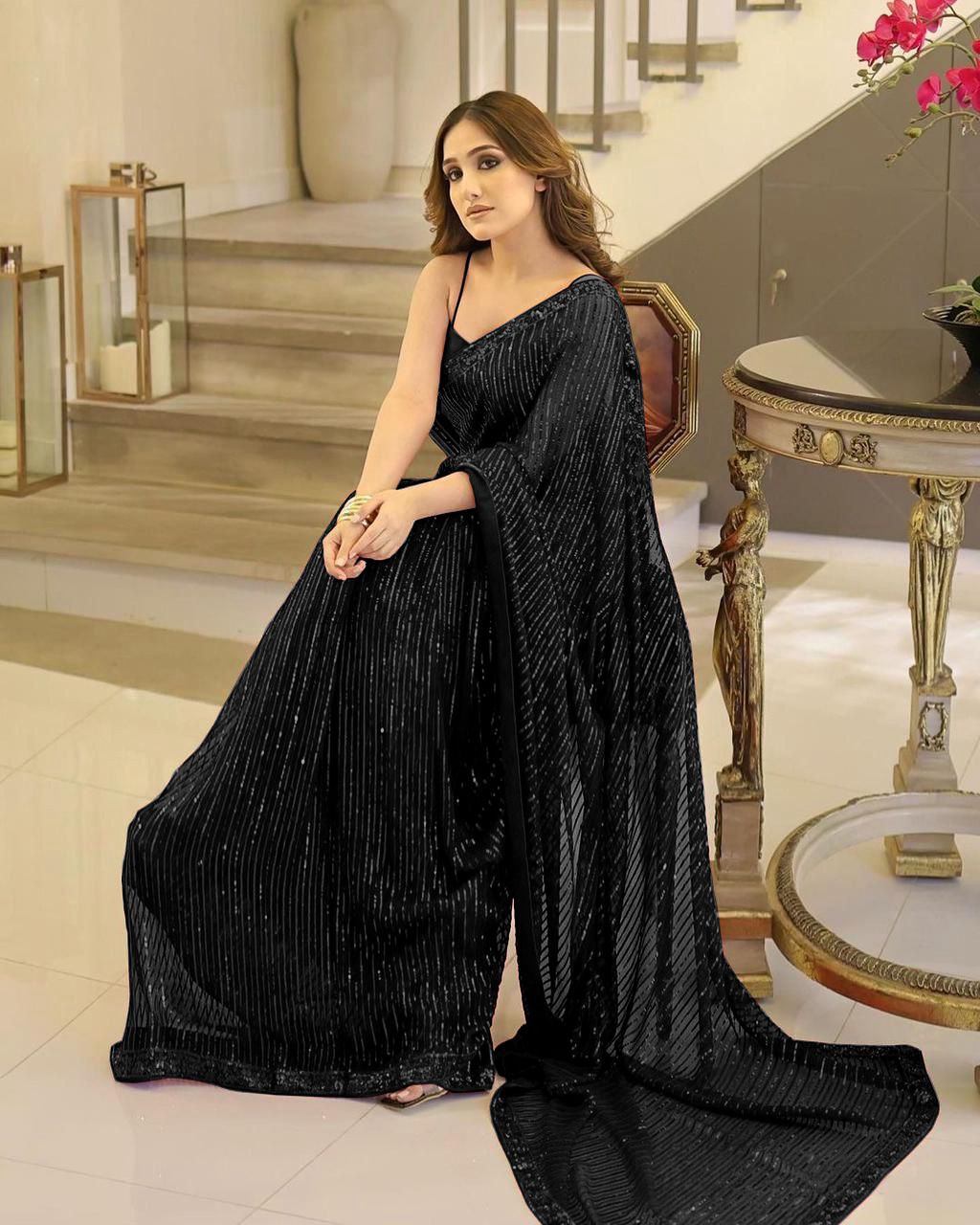 Chiffon Saree
