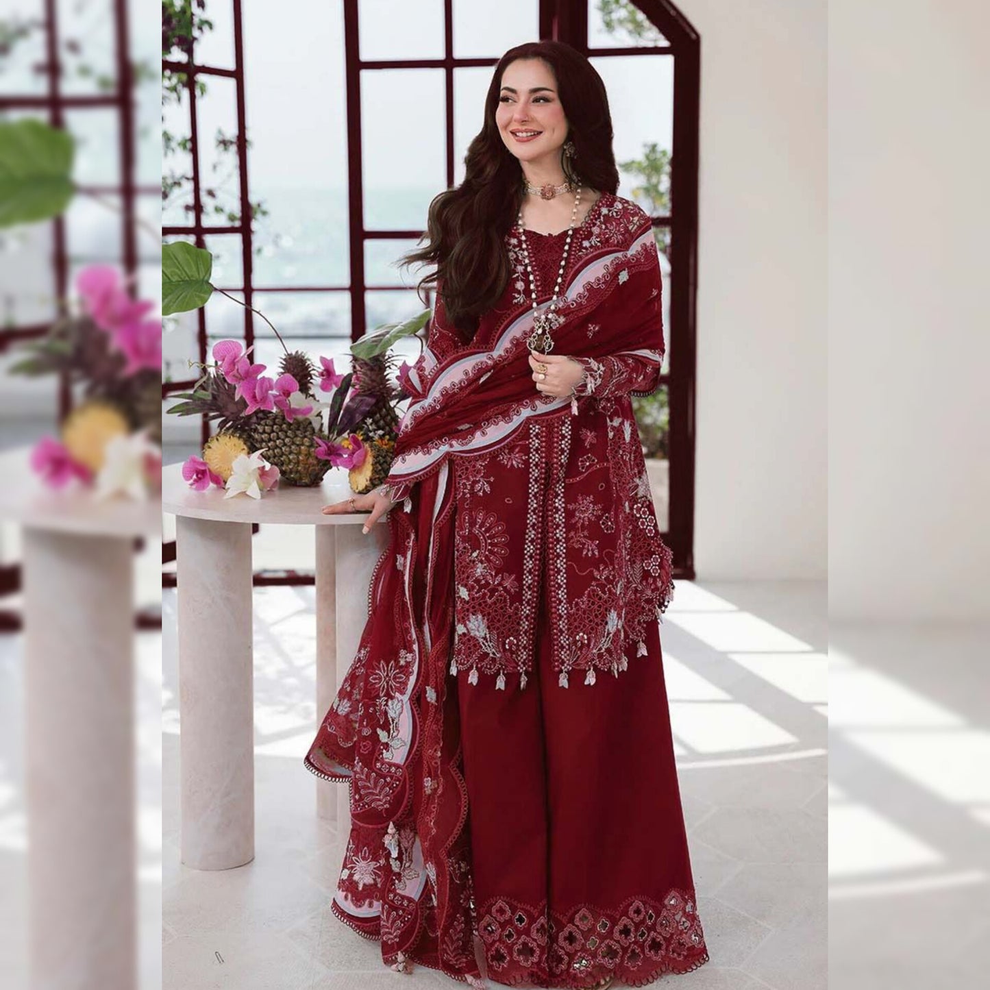 Qalamkar Lawn Fancy