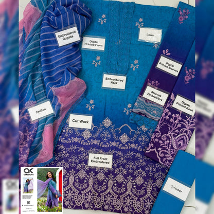 AlKaram Lawn Fancy