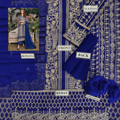 Azure Chiffon Fancy