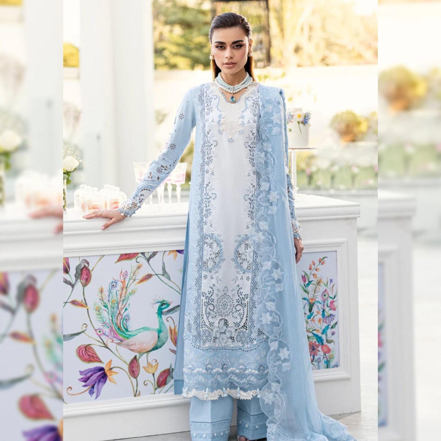 Qalamkar Lawn Fancy