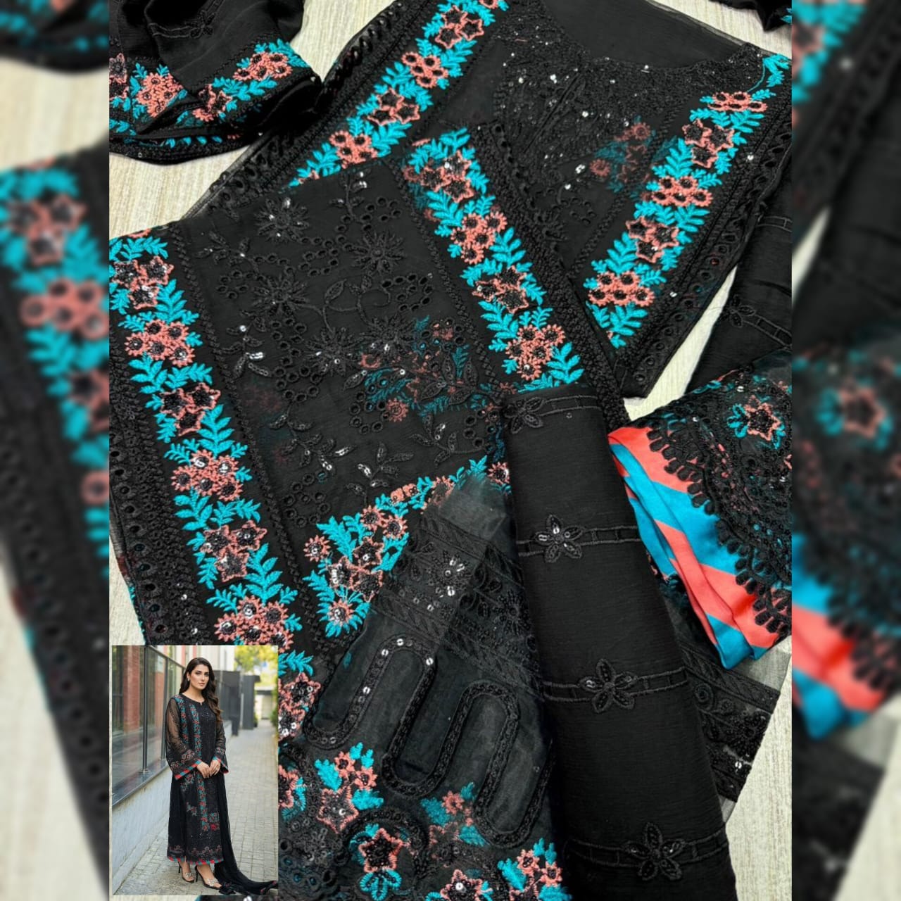 Aneela Chiffon Fancy