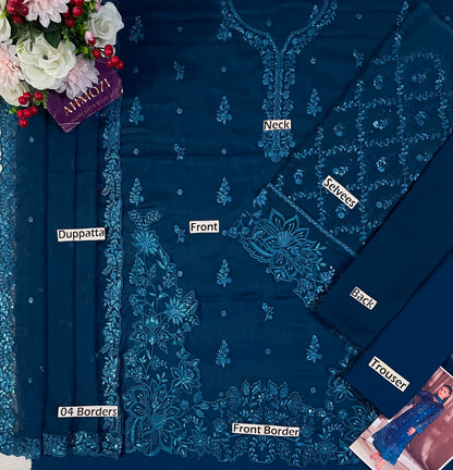 Azure Chiffon Fancy