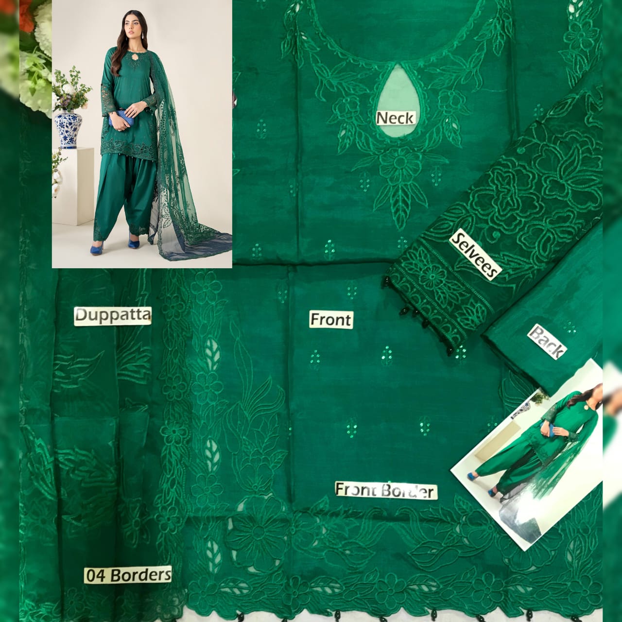 Maria B Silk Fancy