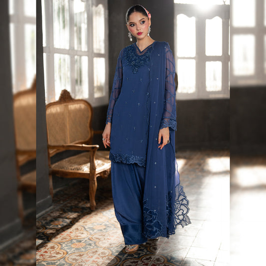 Azure Chiffon Fancy