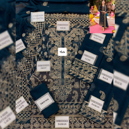 Asim Jofa Chiffon Fancy